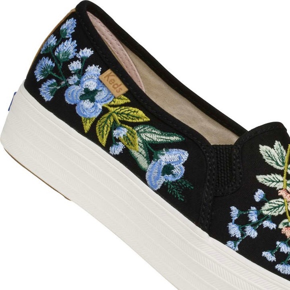 NWOT Keds Rifle Paper Co. Triple Decker Embroidered Herb Garden Sneaker … - Picture 7 of 10